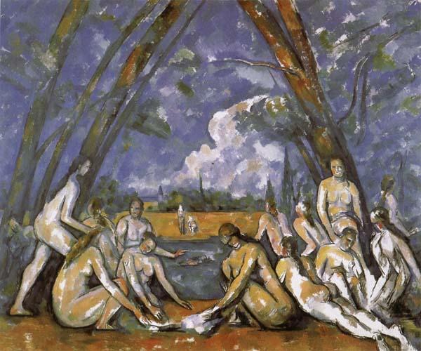 The Large Bathers, Paul Cezanne